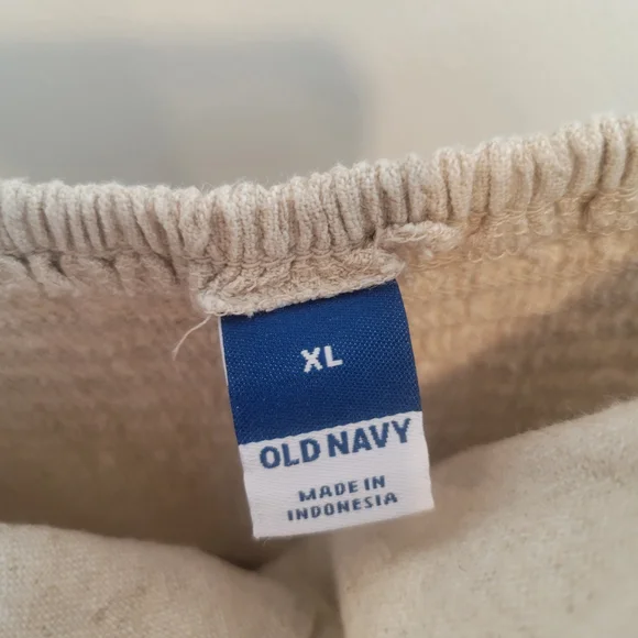 Old Navy Beige Linen Jumpsuit - Picture 3 of 3